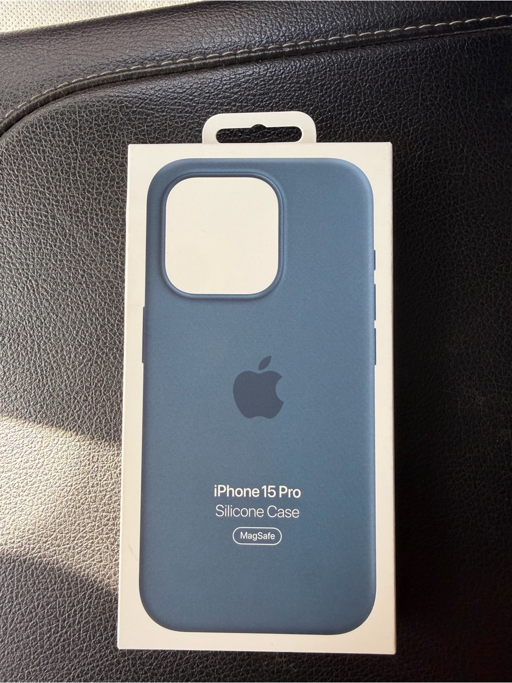 Apple iPhone 15 Pro Silicone Case - Slate Blue